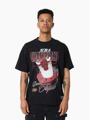 MITCHELL & NESS HARDLIGHT TEE BULL