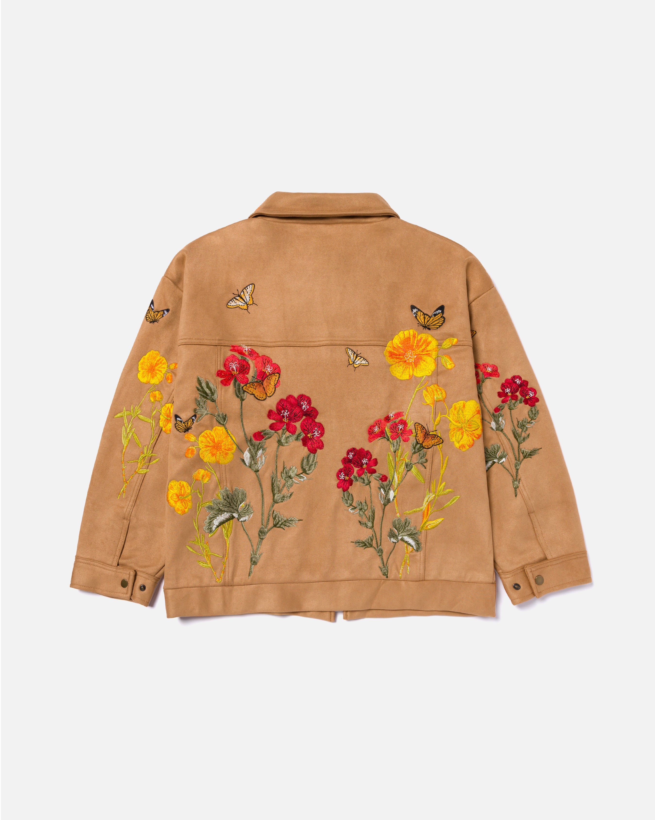 RYOKO RAIN MONARCH CLAY SUEDE WORK JACKET