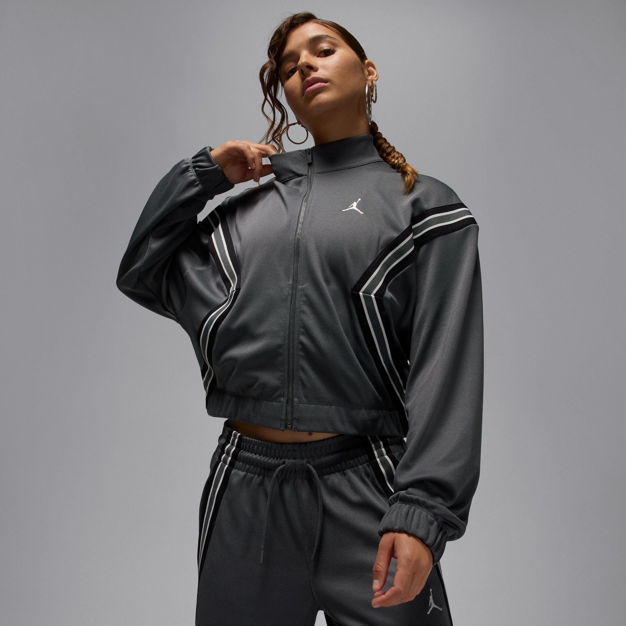 JORDAN WOMENS BROOKLYN TRACK JACKET