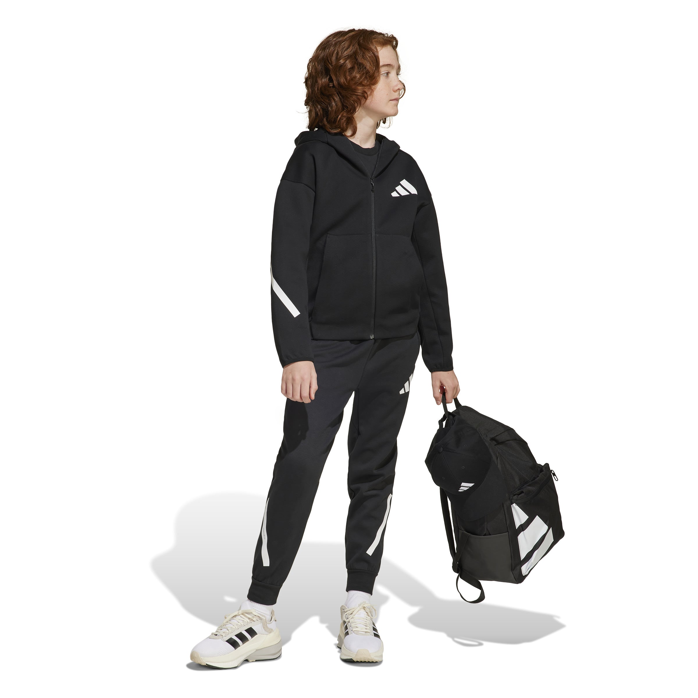 ADIDAS Z.N.E. FULL ZIP HOODIE - KIDS