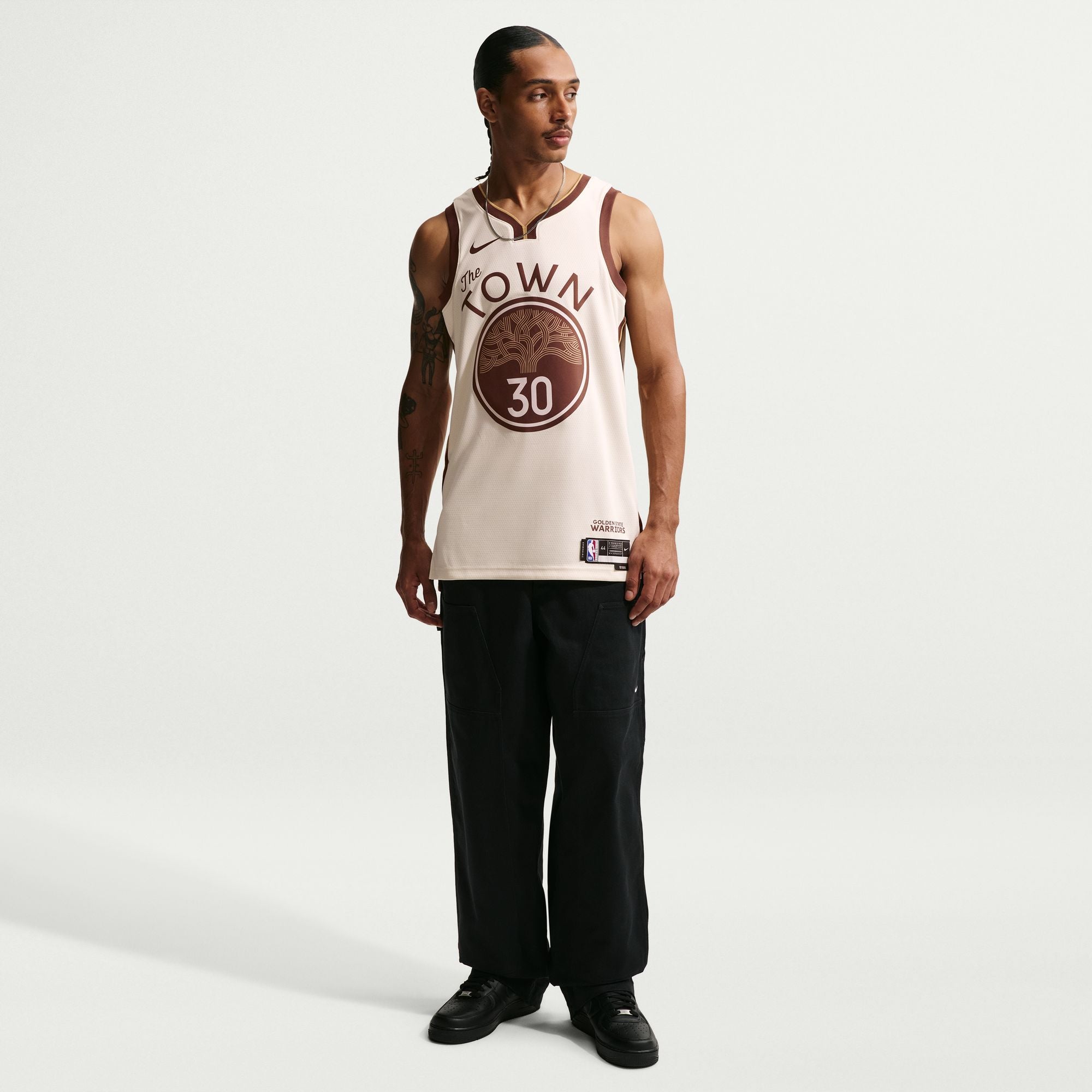 NIKE GOLDEN STATE WARRIORS CITY EDITION SWINGMAN JERSEY - STEPHEN CURRY