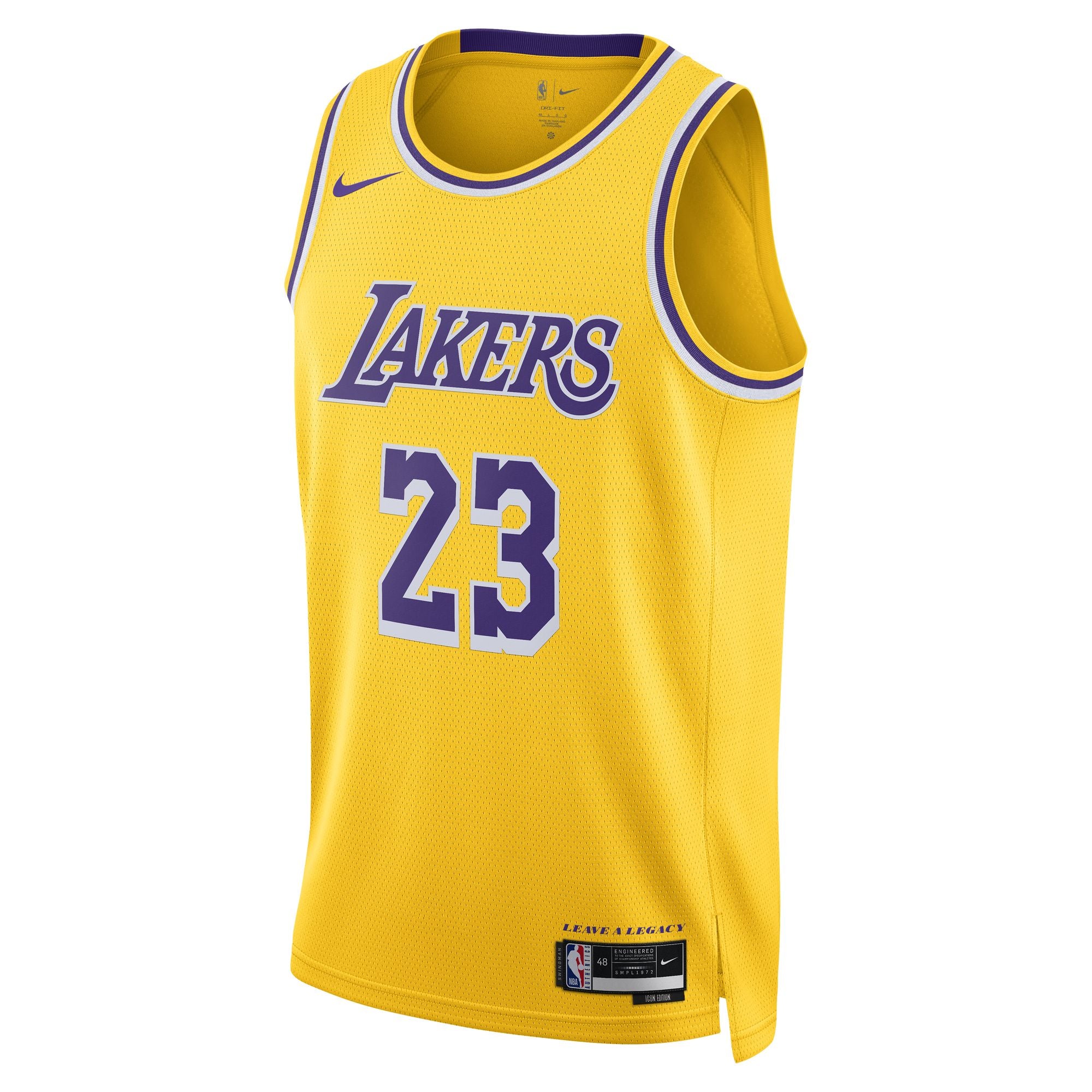 NIKE LOS ANGELES LAKERS SWINGMAN JERSEY ICON 2022