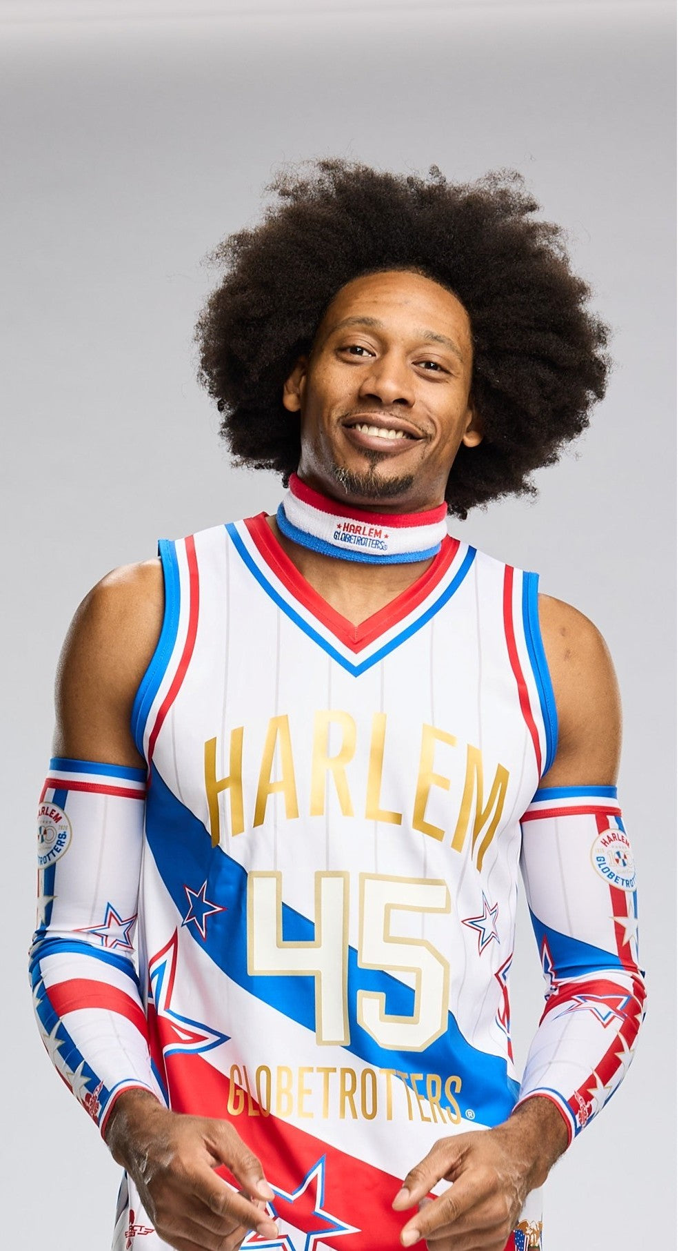 GLOBETROTTERS JERSEY (MOOSE # 45) - YOUTH