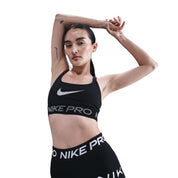 NIKE PRO WOMENS LIGHT-SUPPORT SPORTS BRA