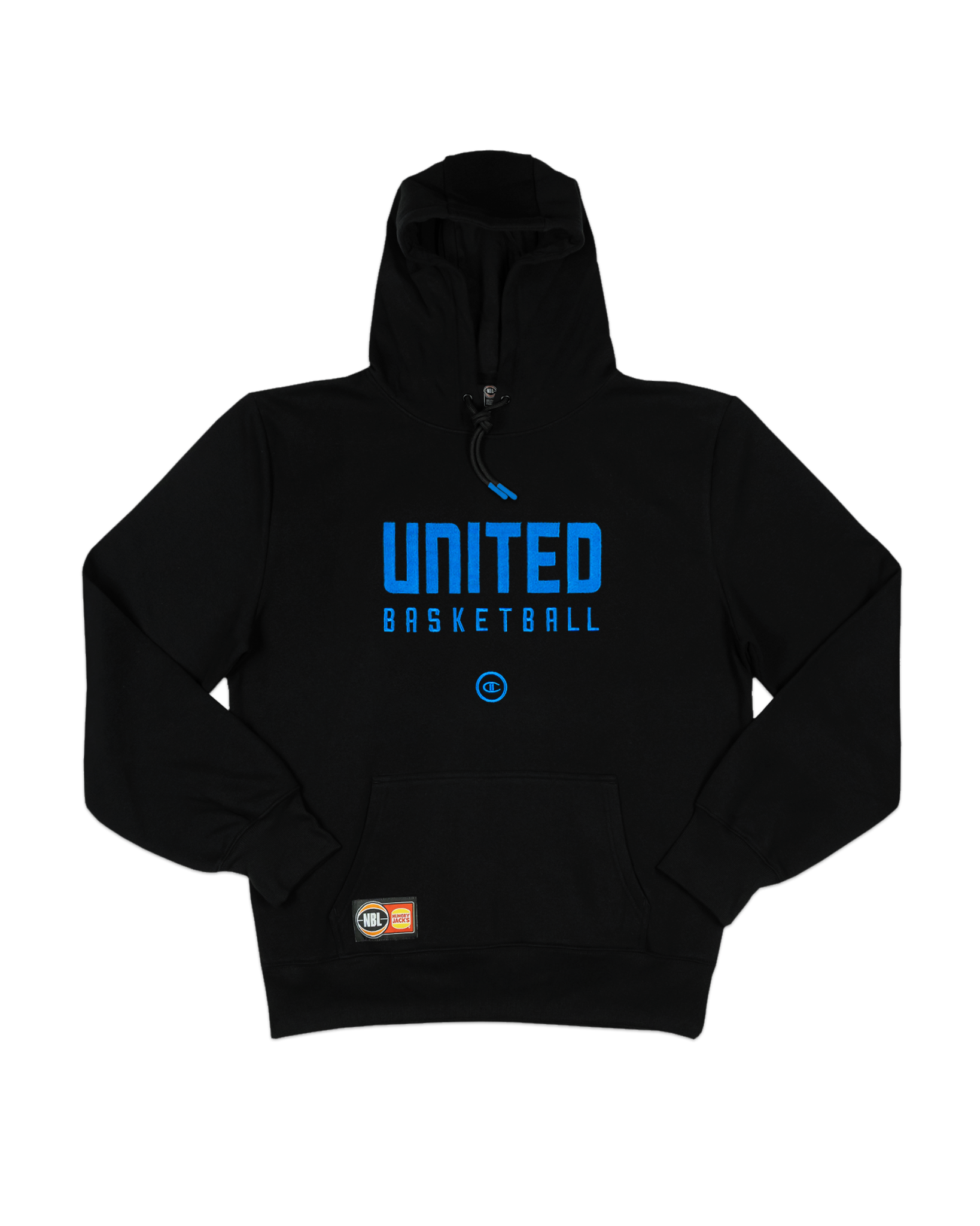 MELBOURNE UNITED HOODIE-BLACK