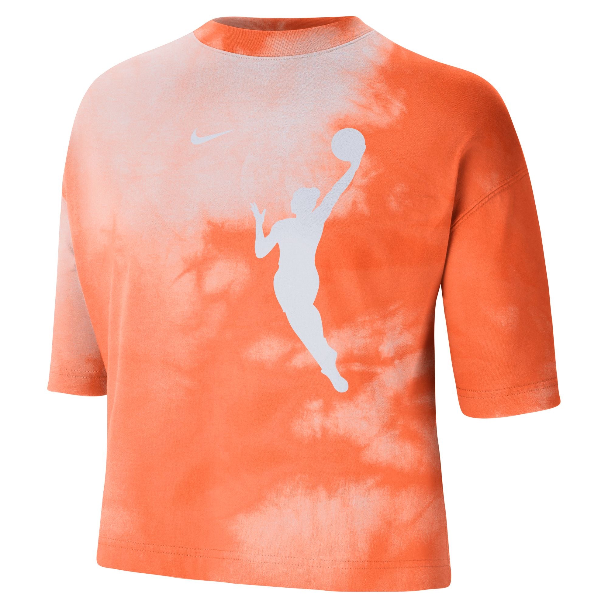 NIKE WNBA WOMENS BOXY CREW TEE T13 TIE-DYE