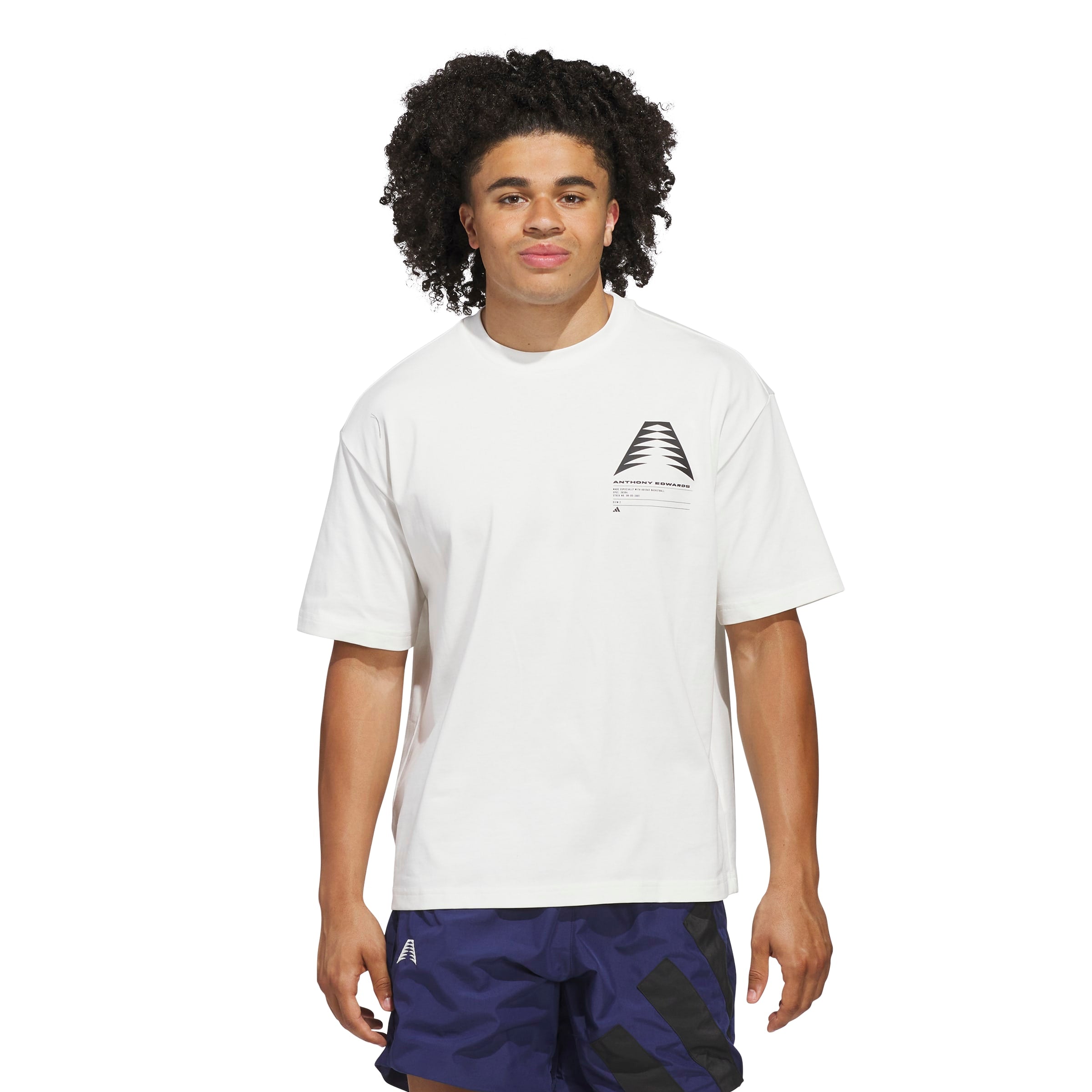 ADIDAS ANTHONY EDWARDS GRAPHIC TEE