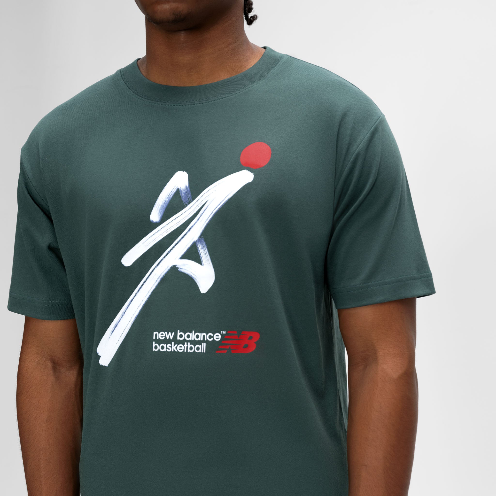 NEW BALANCE BASKETBALL PAINTED T-SHIRT