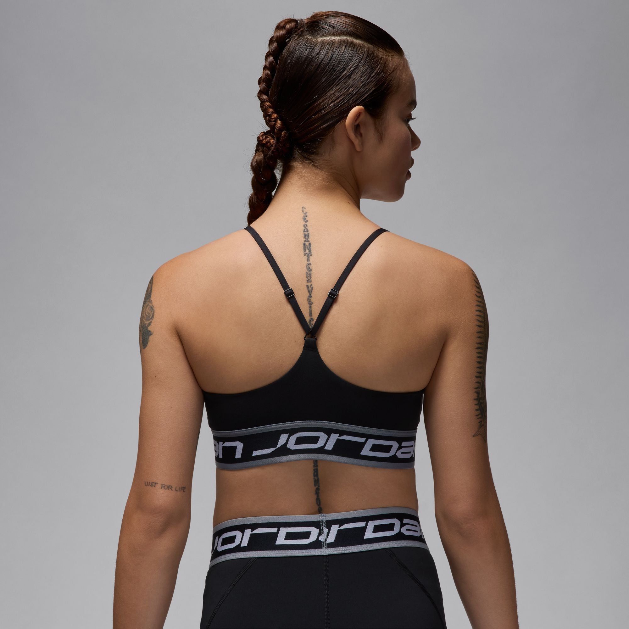 JORDAN WOMENS INDY LOGO SPORTS BRA