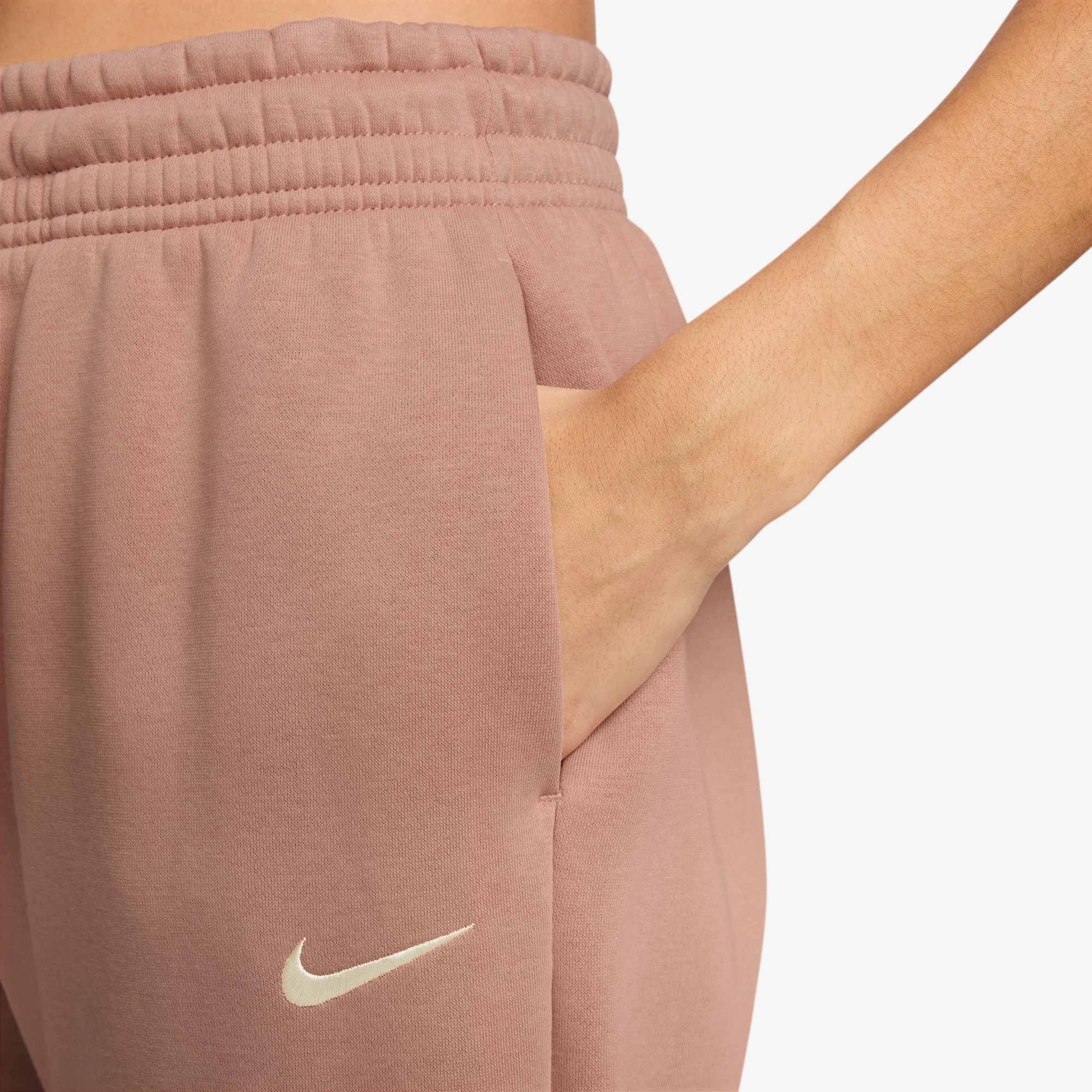NIKE WOMENS FLEECE HIGH RISE OVERSIZED PANTS