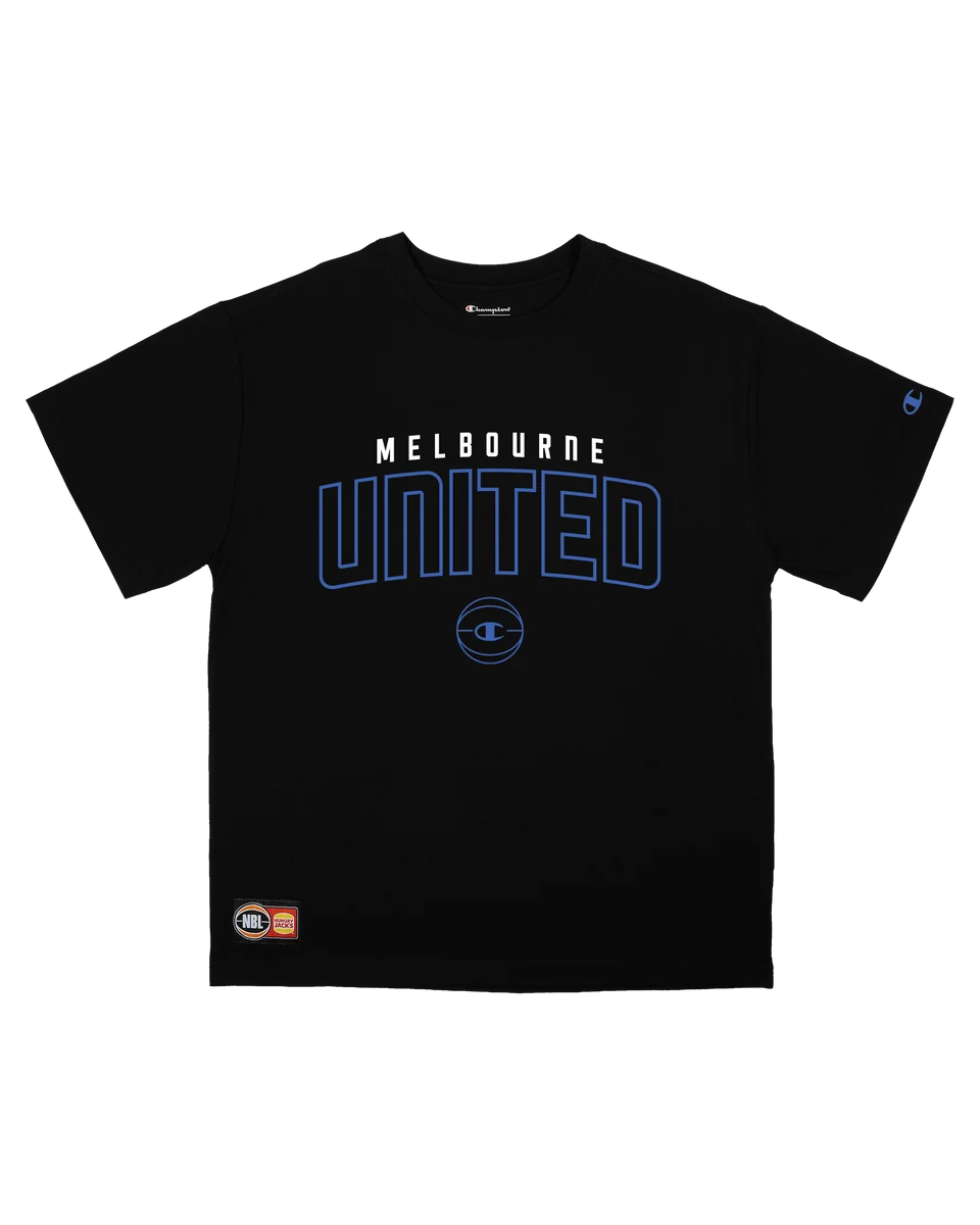 NBL MELBOURNE UNITED OVERSIZED COURTSIDE T-SHIRT