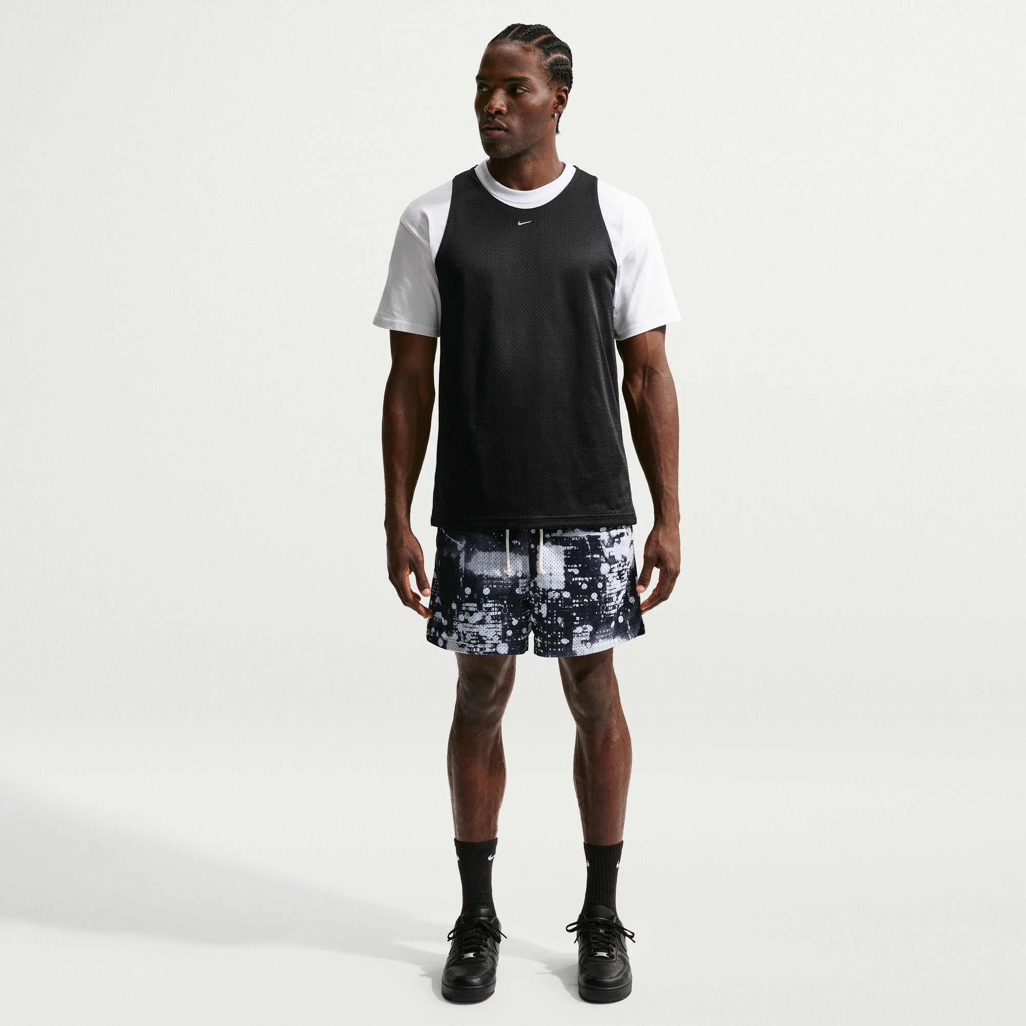 NIKE MENS DRI-FIT MESH PRACTICE JERSEY