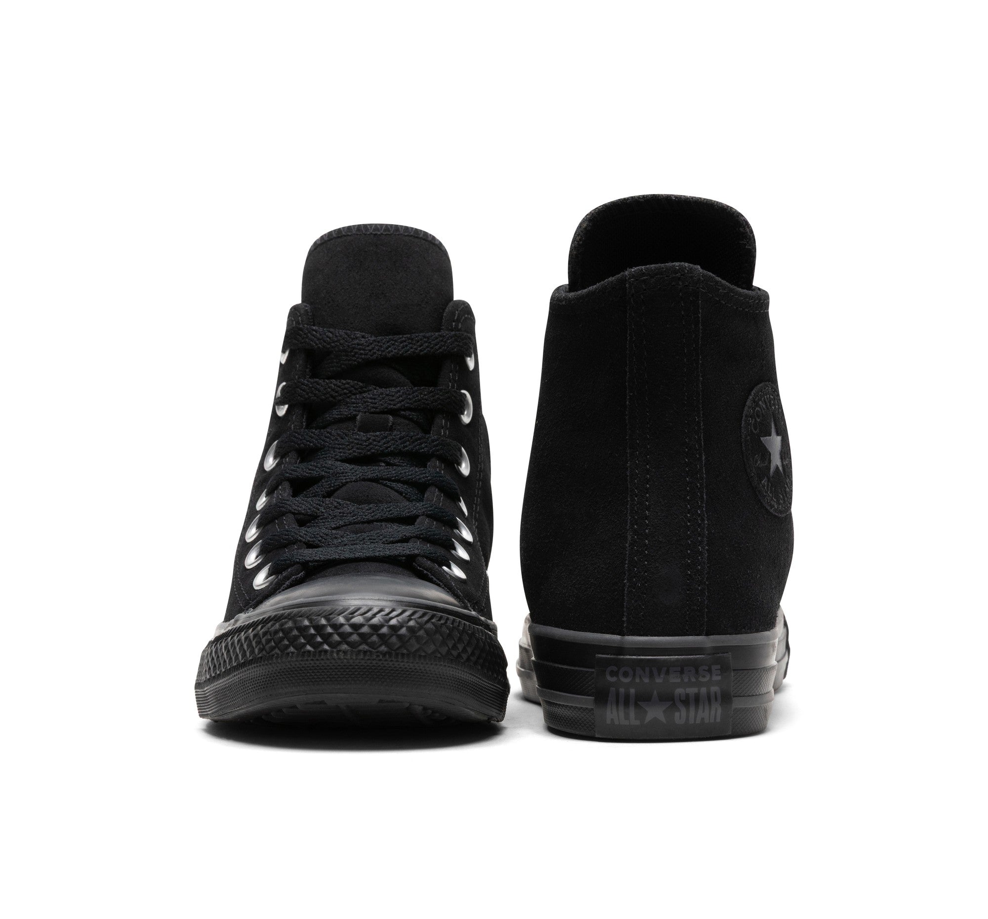 CONVERSE ALL STAR SUEDE HIGH TOP BLACK