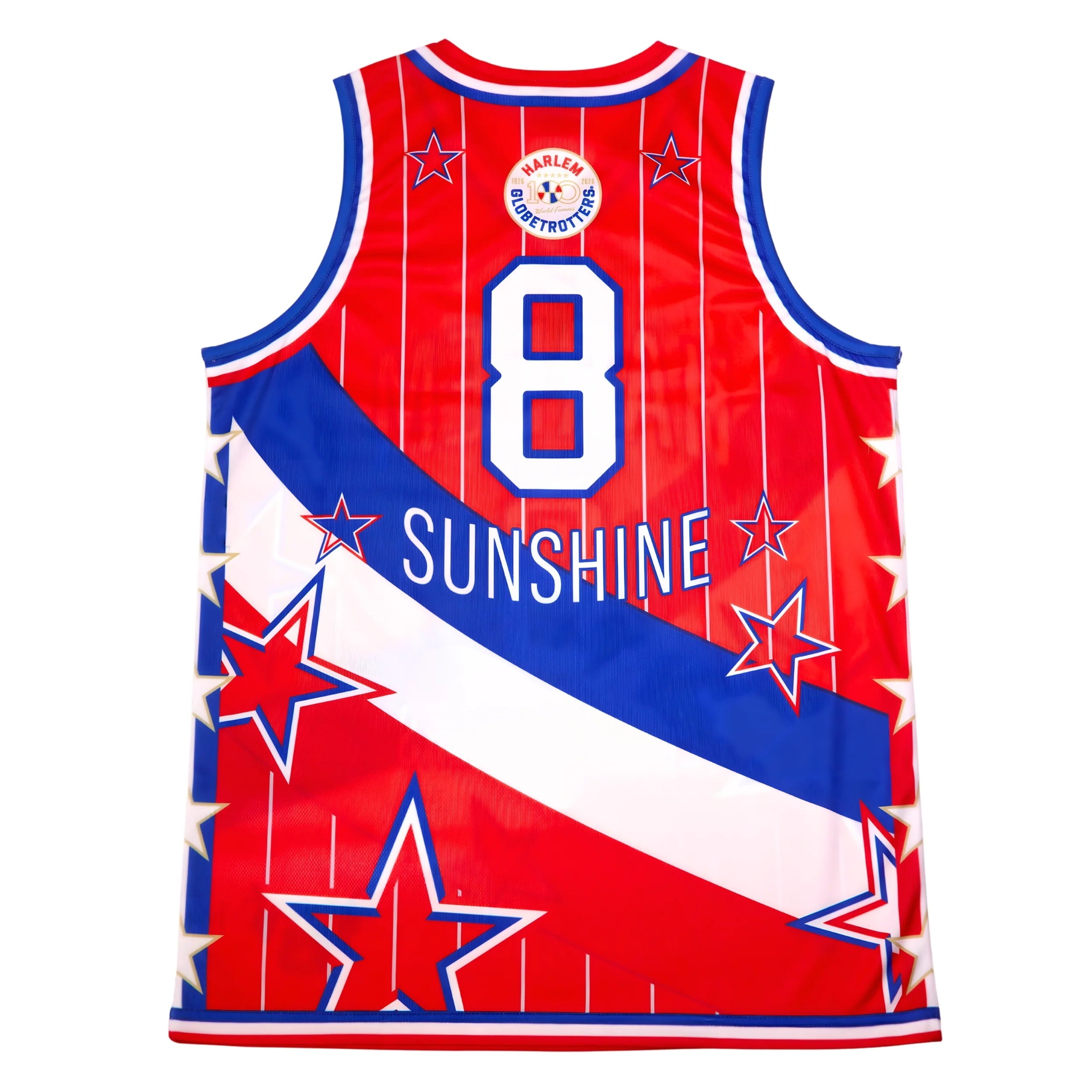GLOBETROTTERS JERSEY (SUNSHINE # 8) - YOUTH