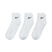 NIKE UNISEX EVERYDAY CUSHIONED ANKLE SOCKS - 3 PACK