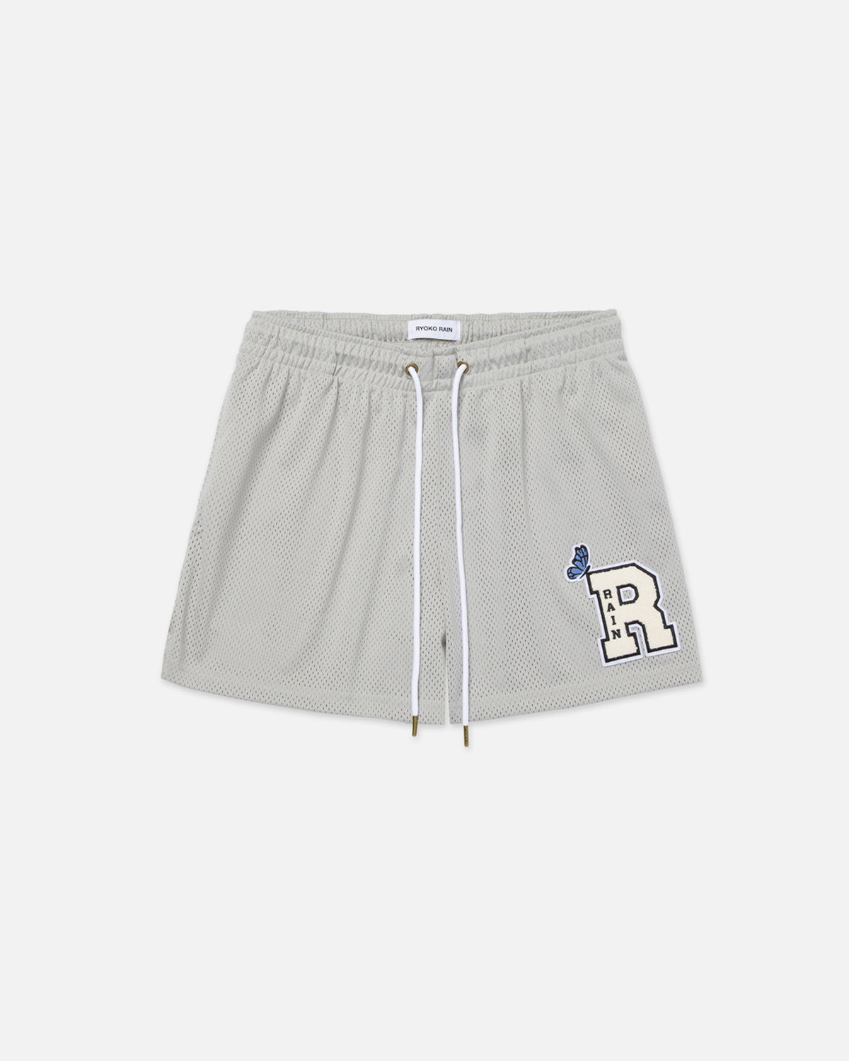 RYOKO RAIN CLASSIC MESH SHORTS - SILVER