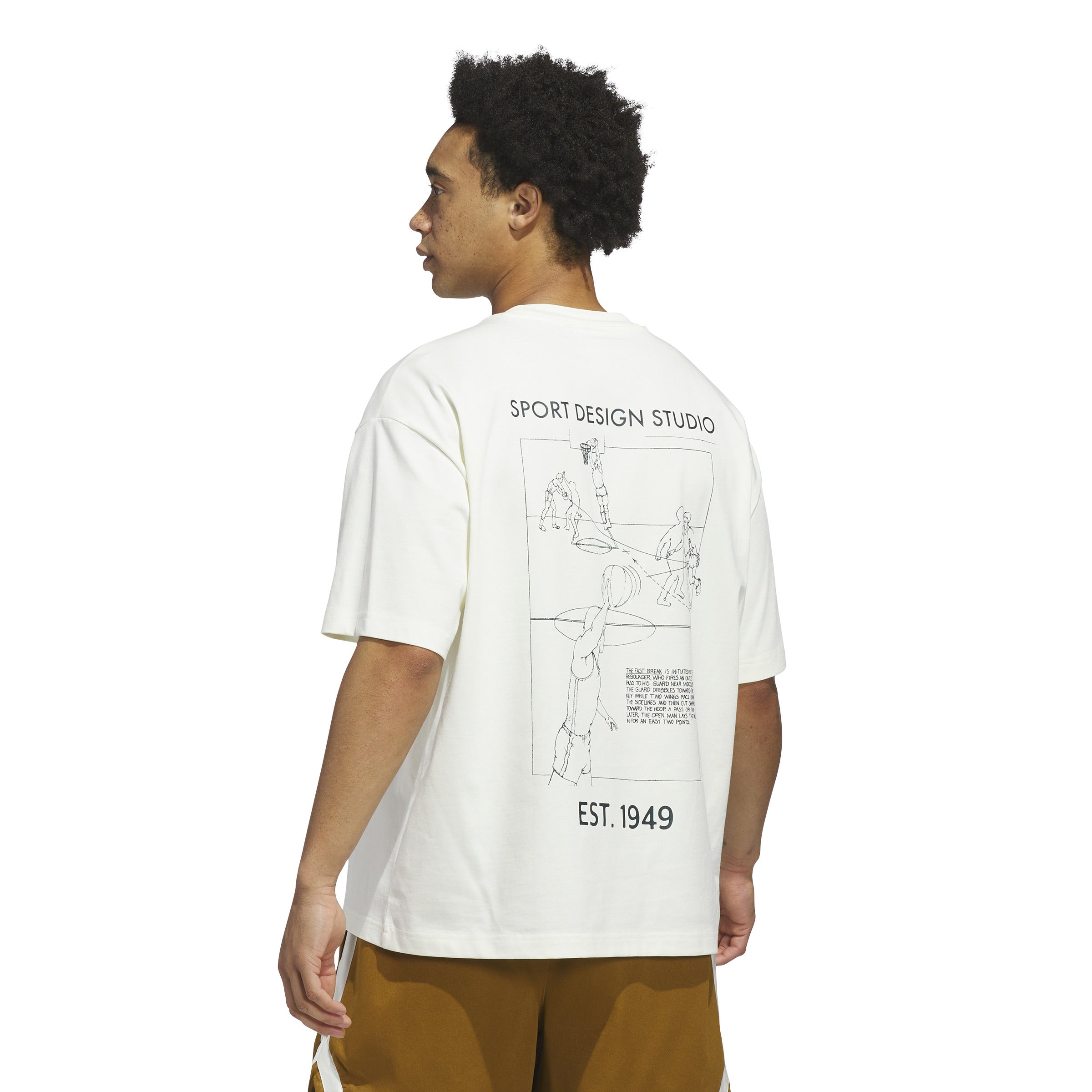 ADIDAS SPORTS DESIGN FAST BREAK TEE