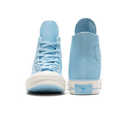 CONVERSE CHUCK 70 LEATHER HIGH TOP TRUE SKY