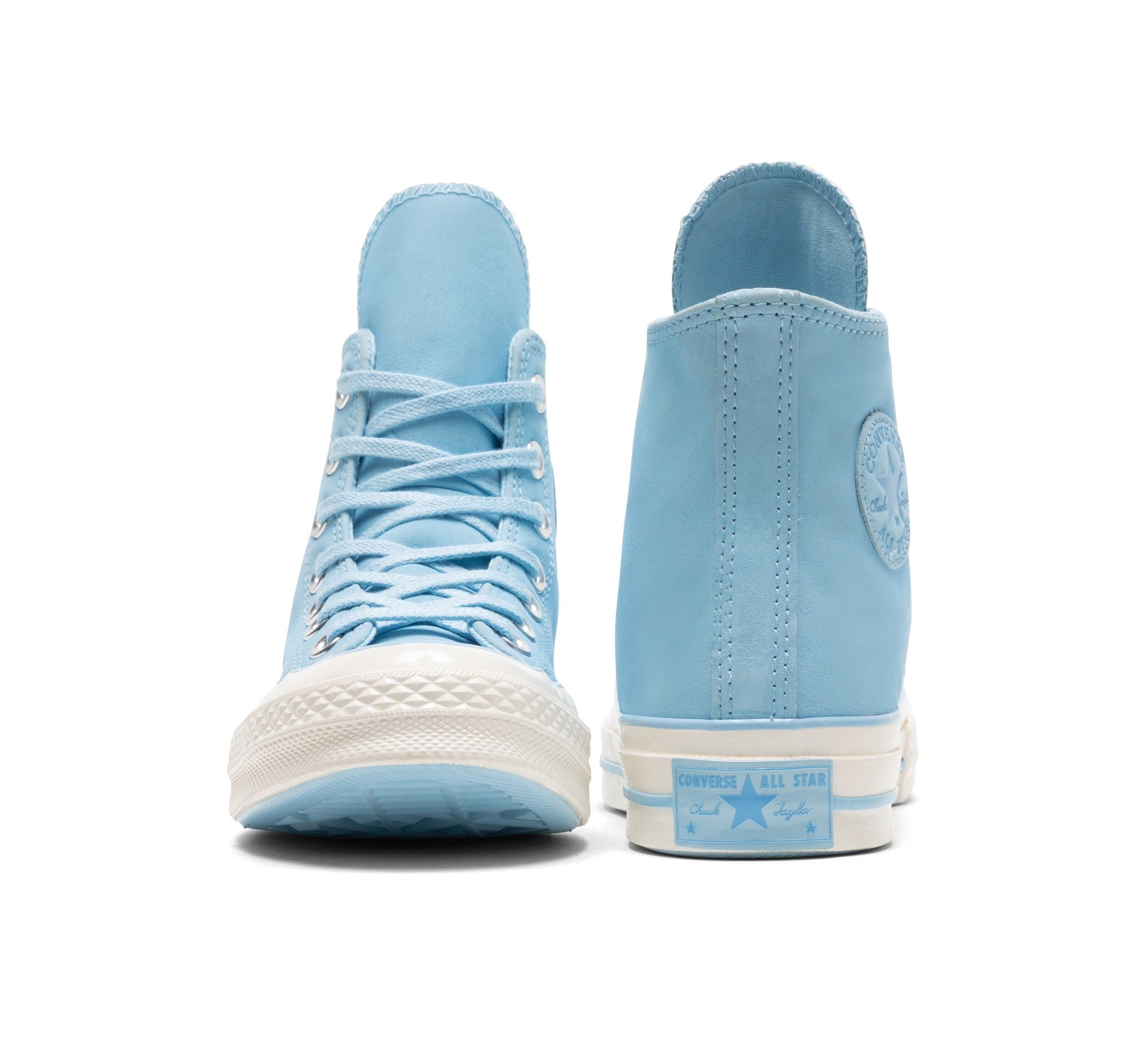 CONVERSE CHUCK 70 LEATHER HIGH TOP TRUE SKY