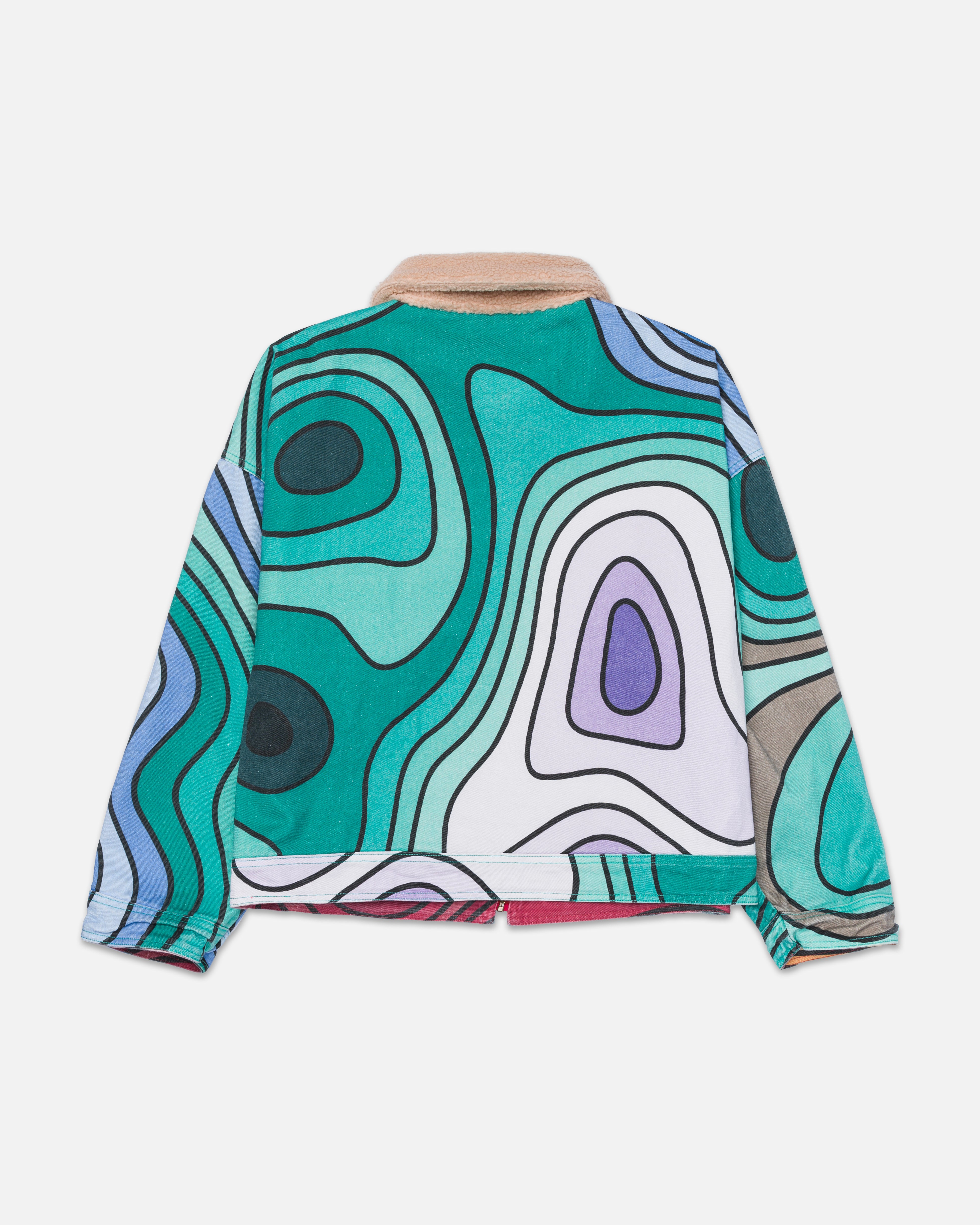 RYOKO RAIN REVERSIBLE 70S WORK JACKET