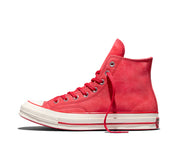 CONVERSE CHUCK 70 NUBUCK LEATHER HIGH TOP RED