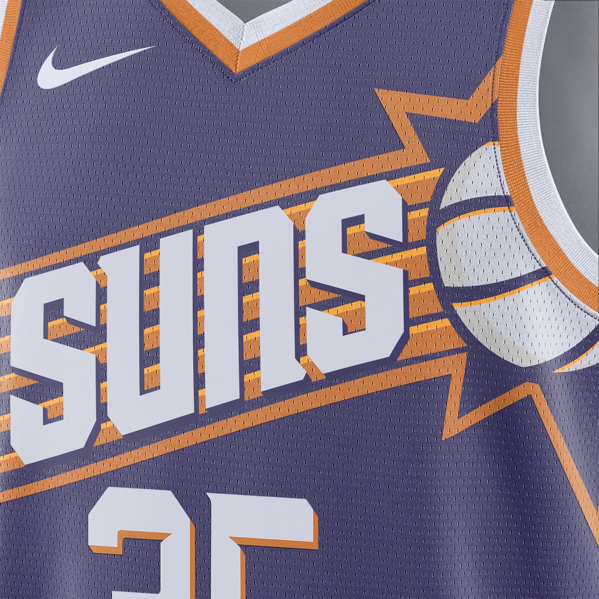 NIKE SUNS SWINGMAN JERSEY ICON 2023