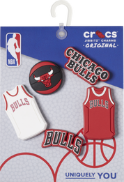 CROCS NBA CHICAGO BULLS JIBBITZ - 5 PACK