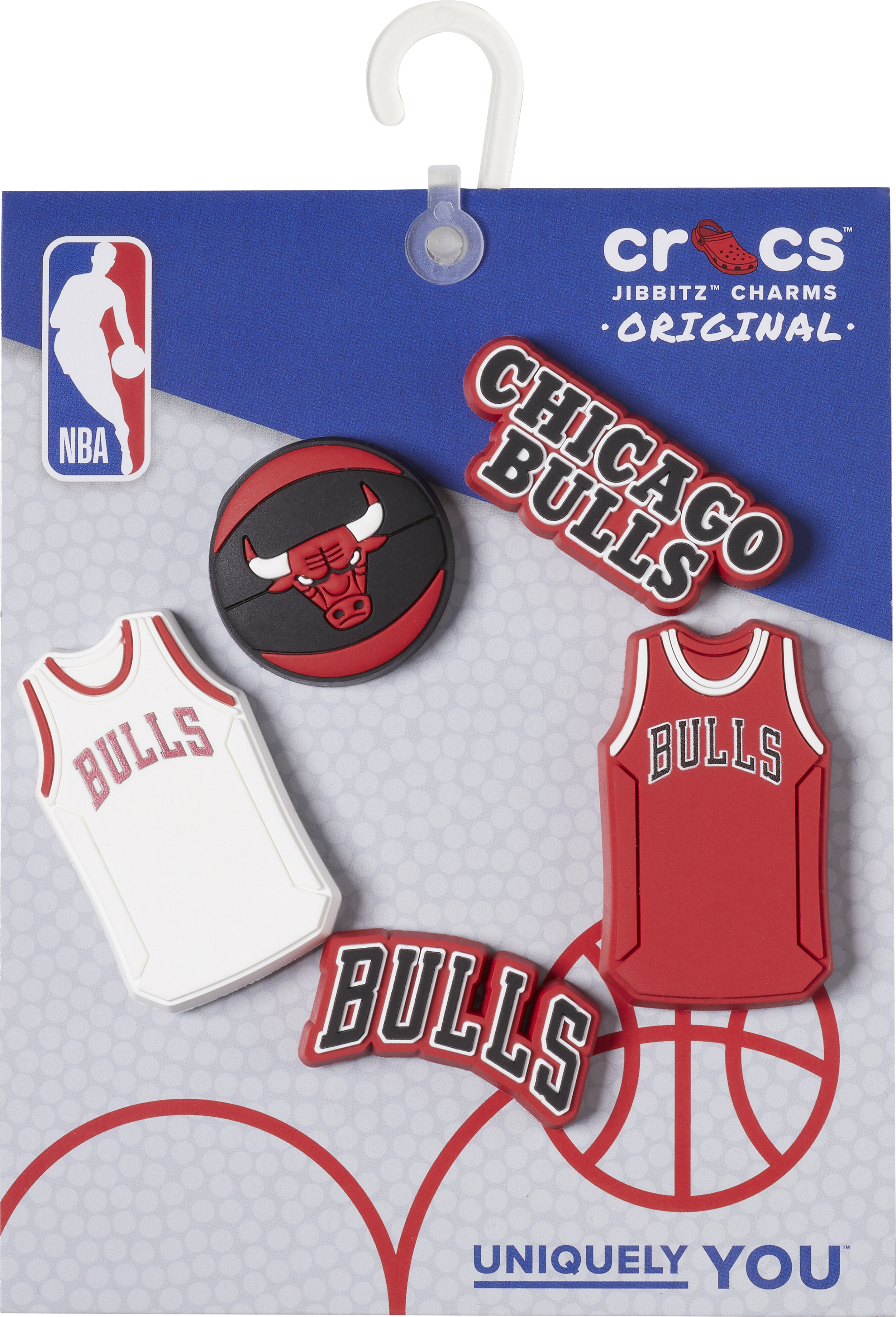 CROCS NBA CHICAGO BULLS JIBBITZ - 5 PACK