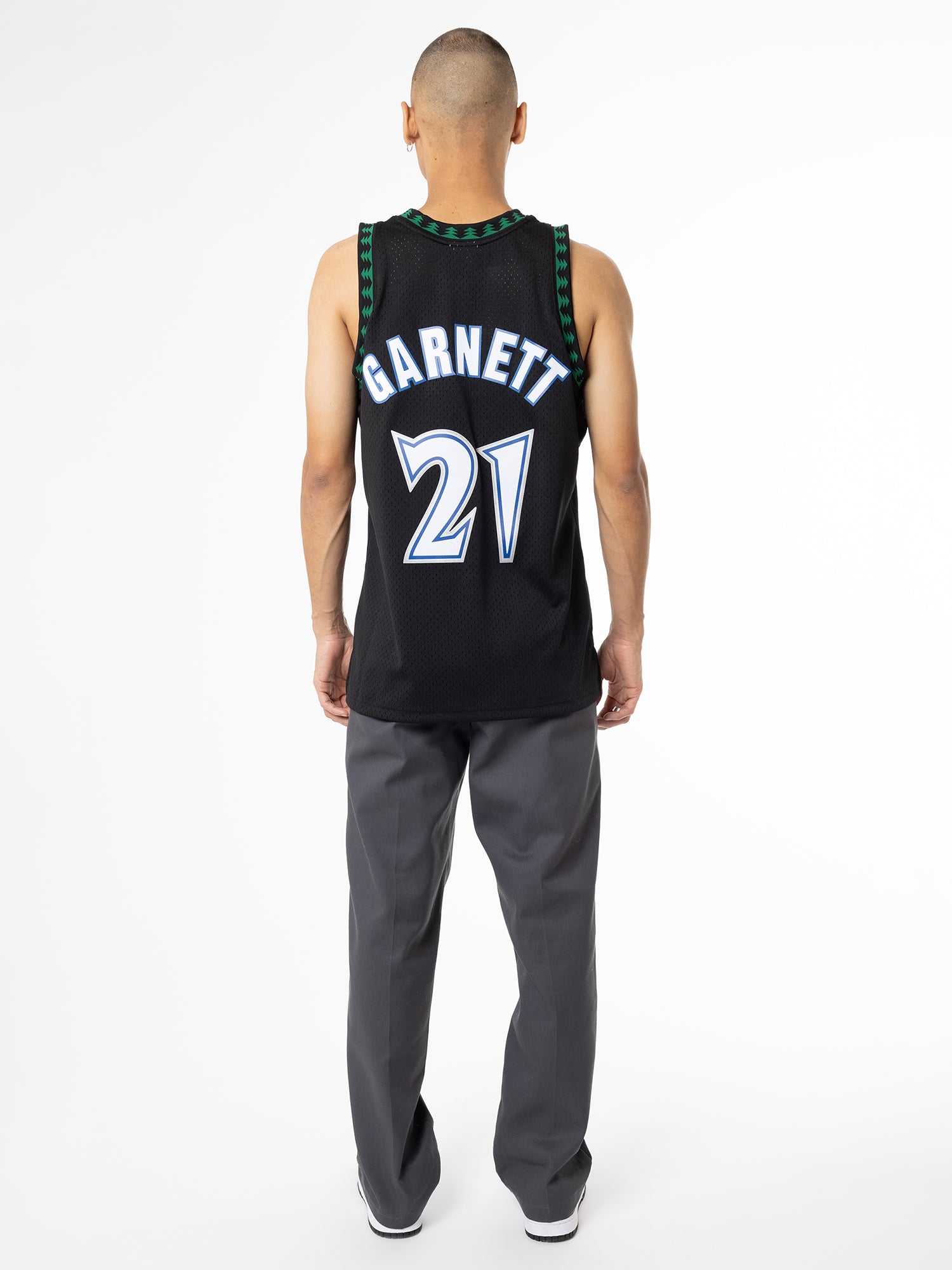 MITCHELL & NESS SWINGMAN JERSEY TIMBERWOLVES GARNETT 97-98 ROAD