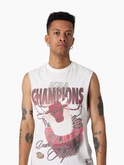 MITCHELL & NESS HARDLIGHT MUSCLE TEE BULLS