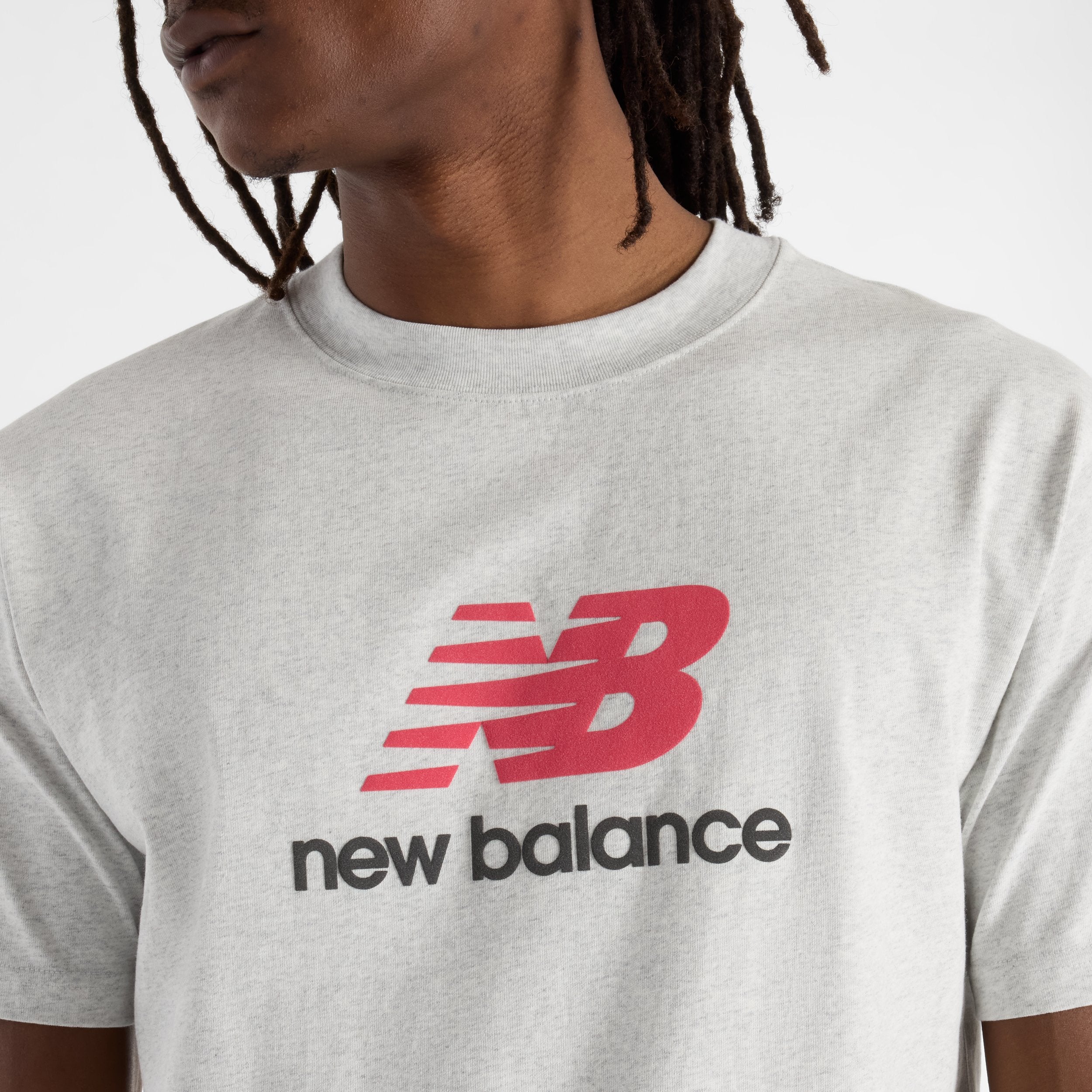 NEW BALANCE ATHLETICS LOGO T-SHIRT- AHH