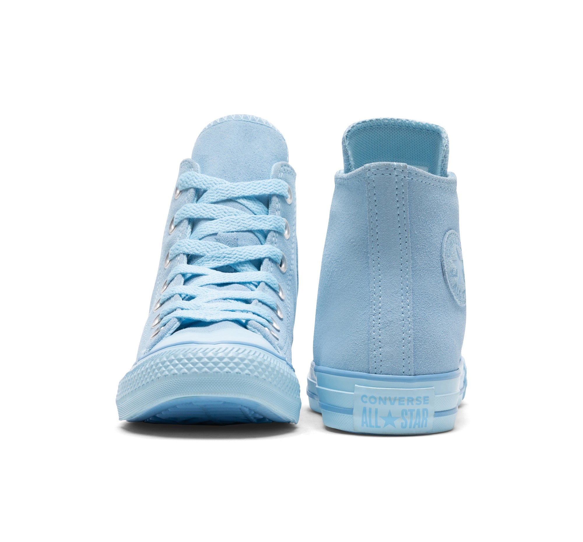 CONVERSE ALL STAR SUEDE HIGH TOP TRUE SKY
