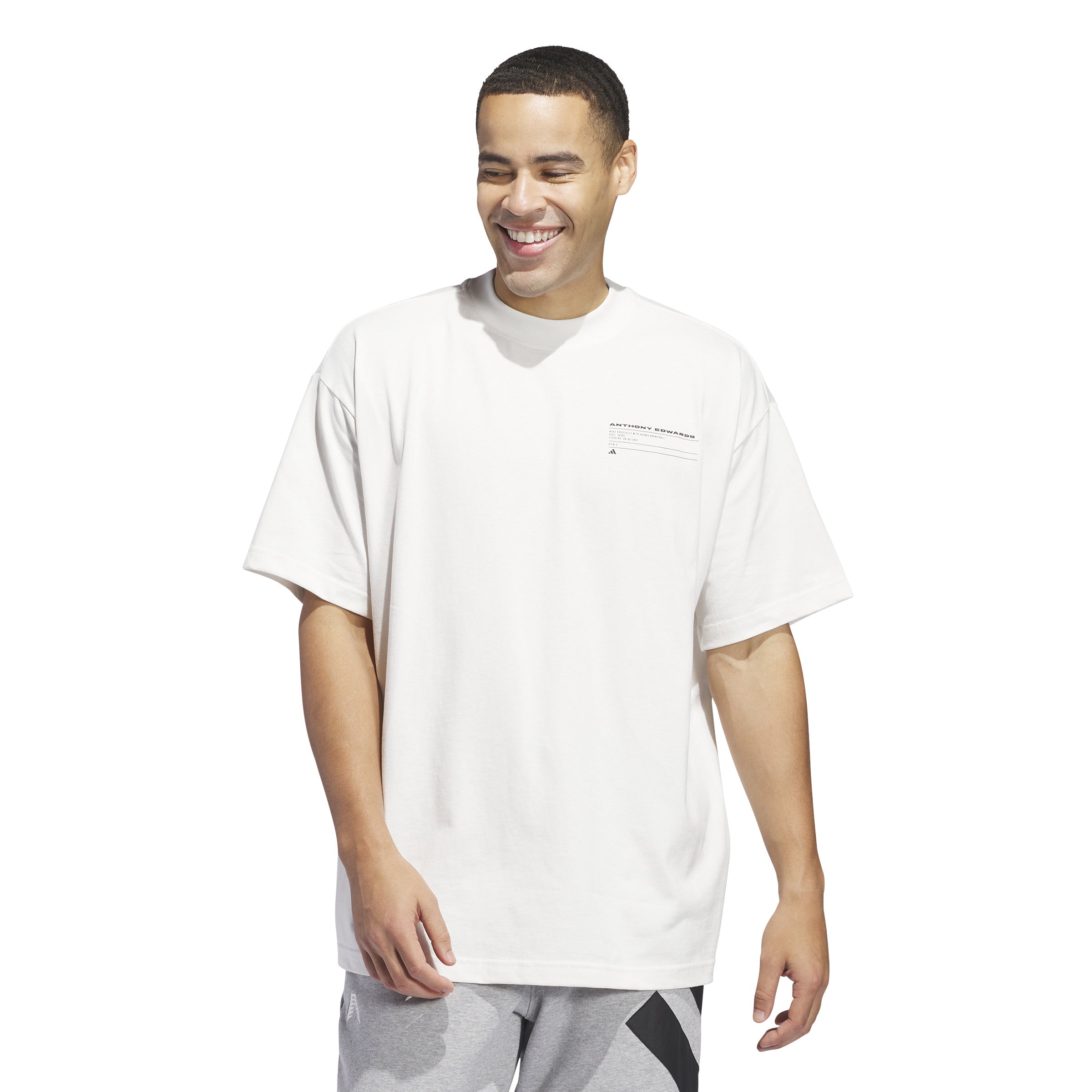 ADIDAS ANTHONY EDWARDS GRAPHIC TEE