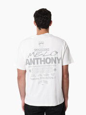 MITCHELL & NESS NBA CAREER TEE KNICKS ANTHONY