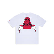NEW ERA TEE UPSIDE DOWN CHICAGO BULLS WHI
