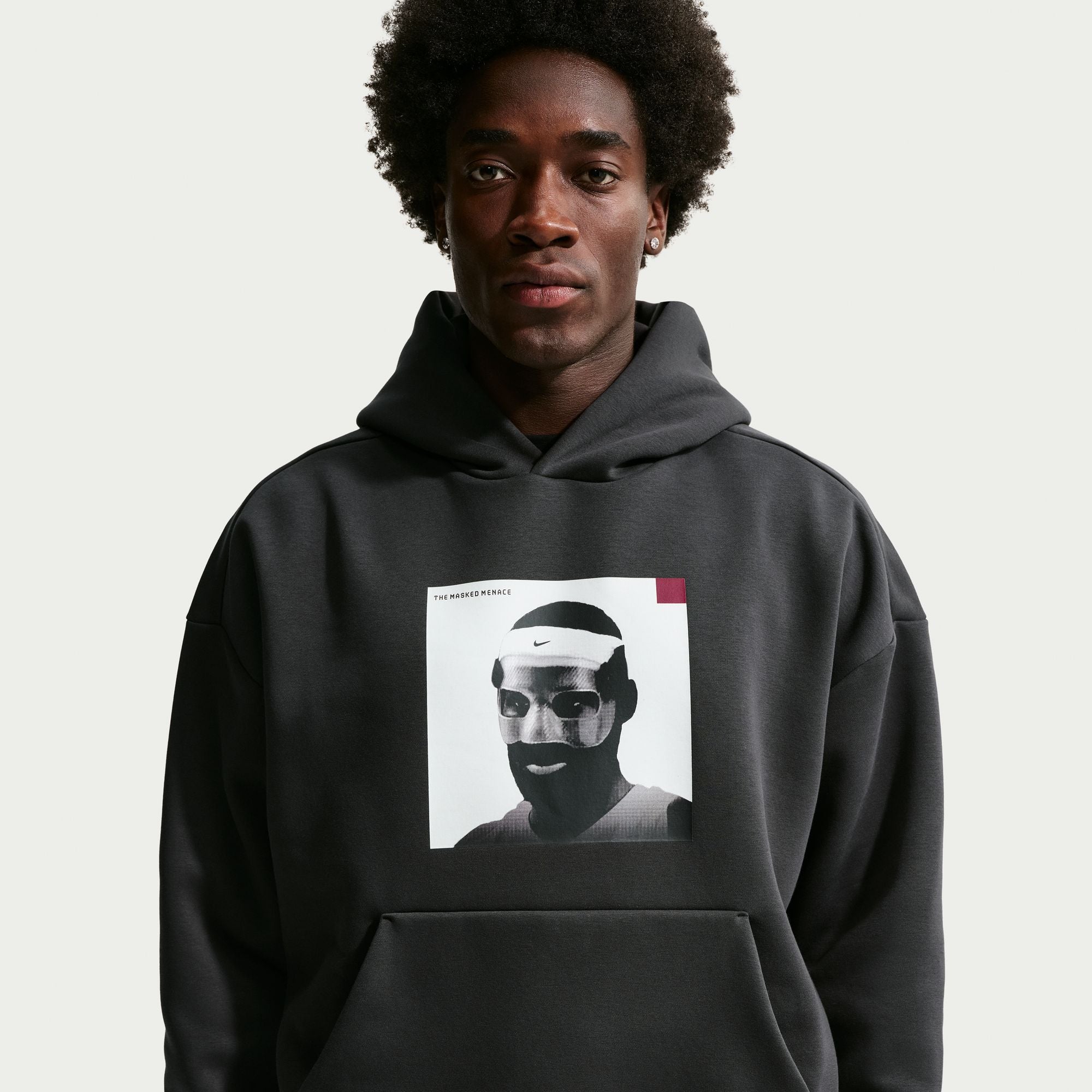 NIKE MENS LEBRON 'MASKED MENACE' HOODIE