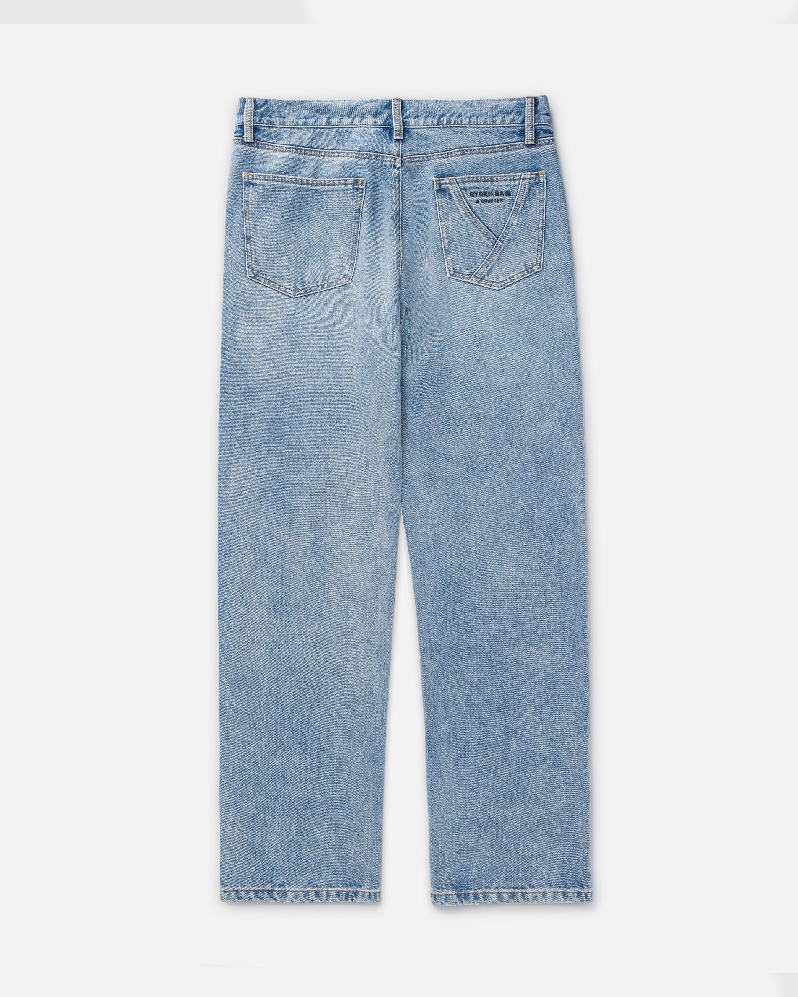 RYOKO RAIN FISH MARKET DENIM JEANS