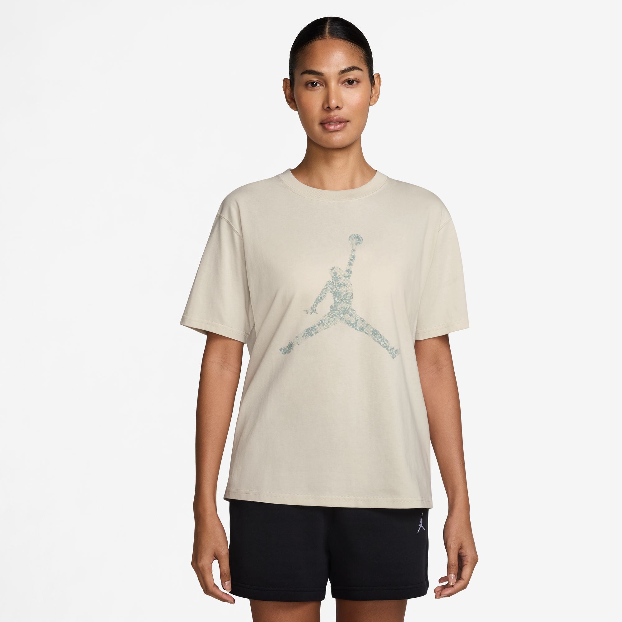 JORDAN W BRK SS GF GFX TEE LACE