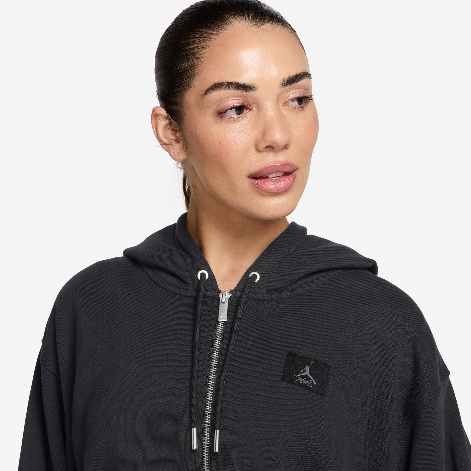 JORDAN WOMENS CROPPED HOODIE