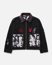 RYOKO RAIN REVERSIBLE HORROR FILM WORK JACKET