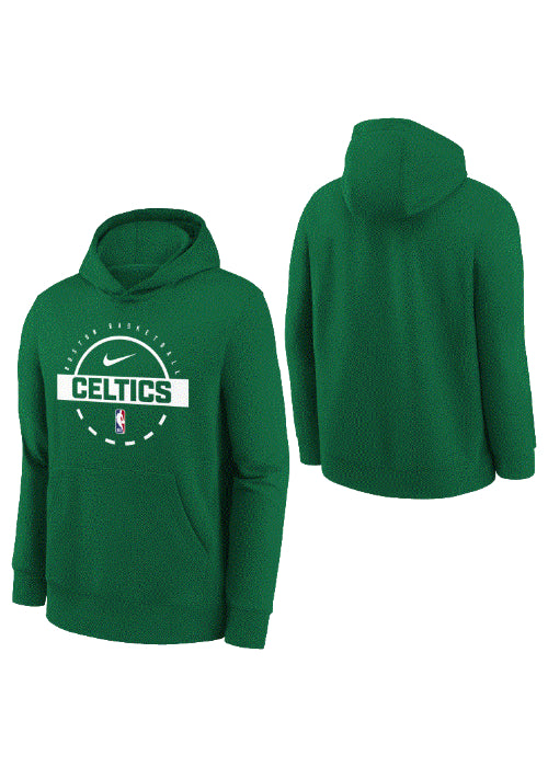 NIKE CELTICS PRACTICE HOODIE - YOUTH
