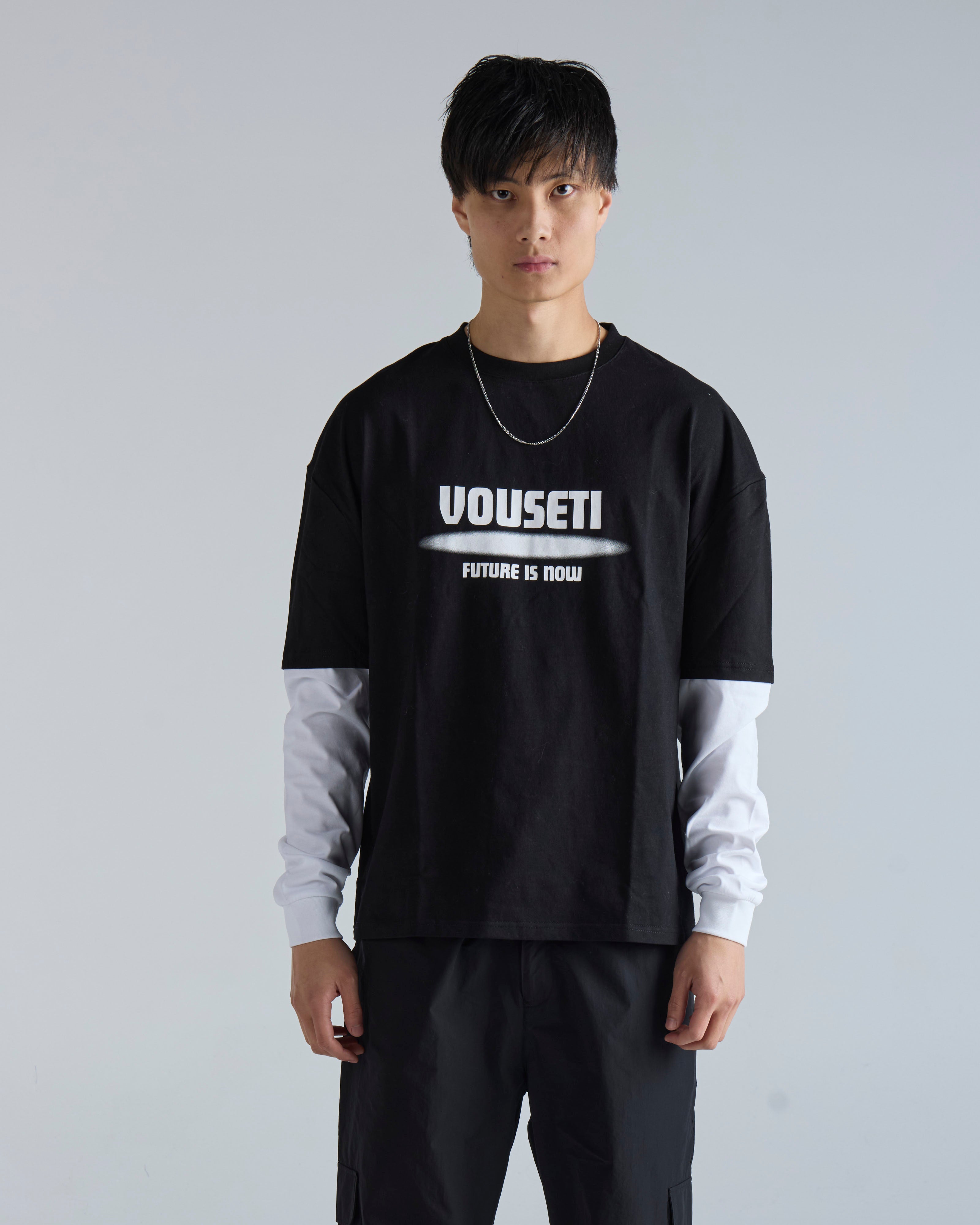 VOUSETI FUTURE IS NOW LS T-SHIRT