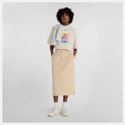NEW BALANCE WOMENS ATHLETICS GRADIENT SHOES T-SHIRT