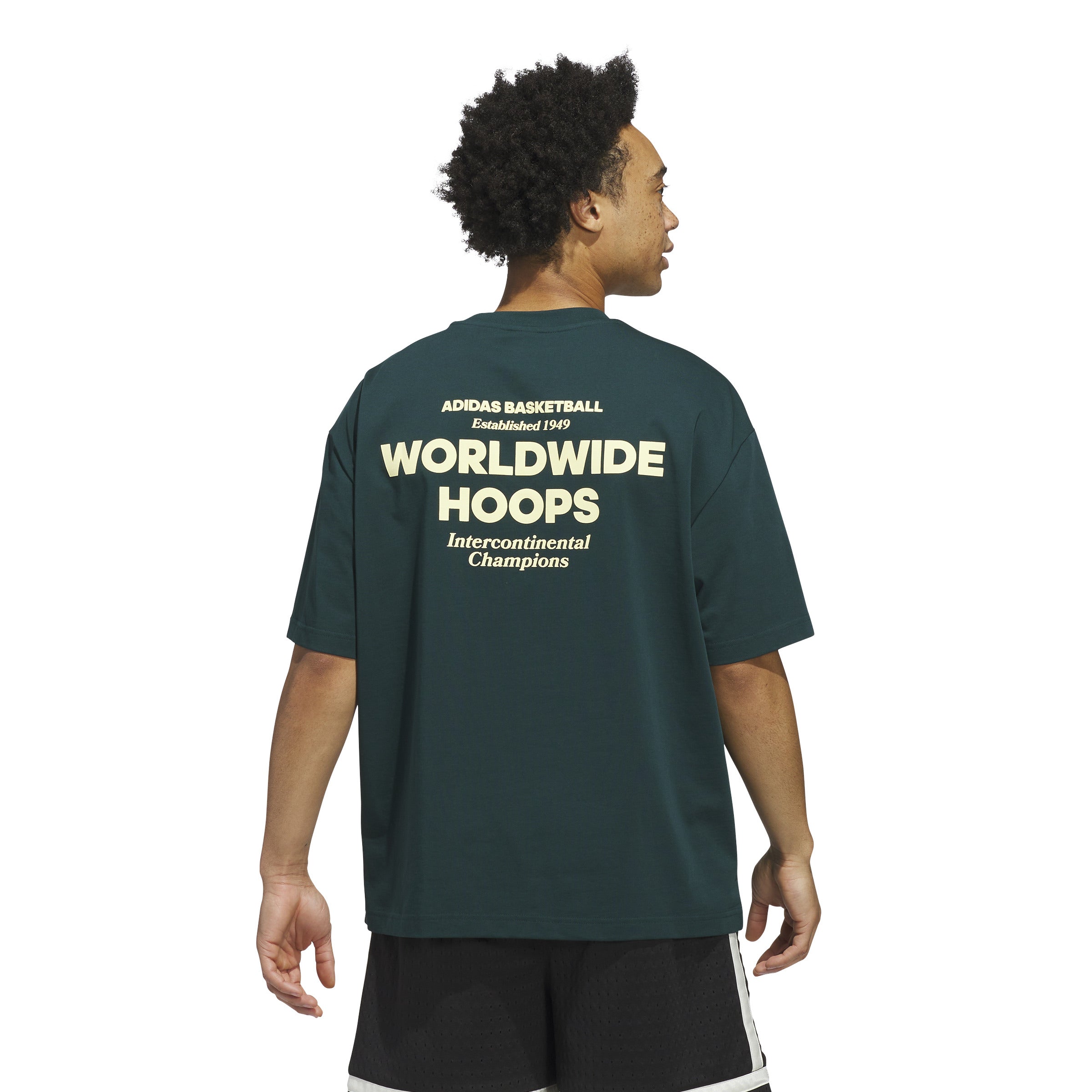 ADIDAS WORLDWIDE HOOPS GFX TEE