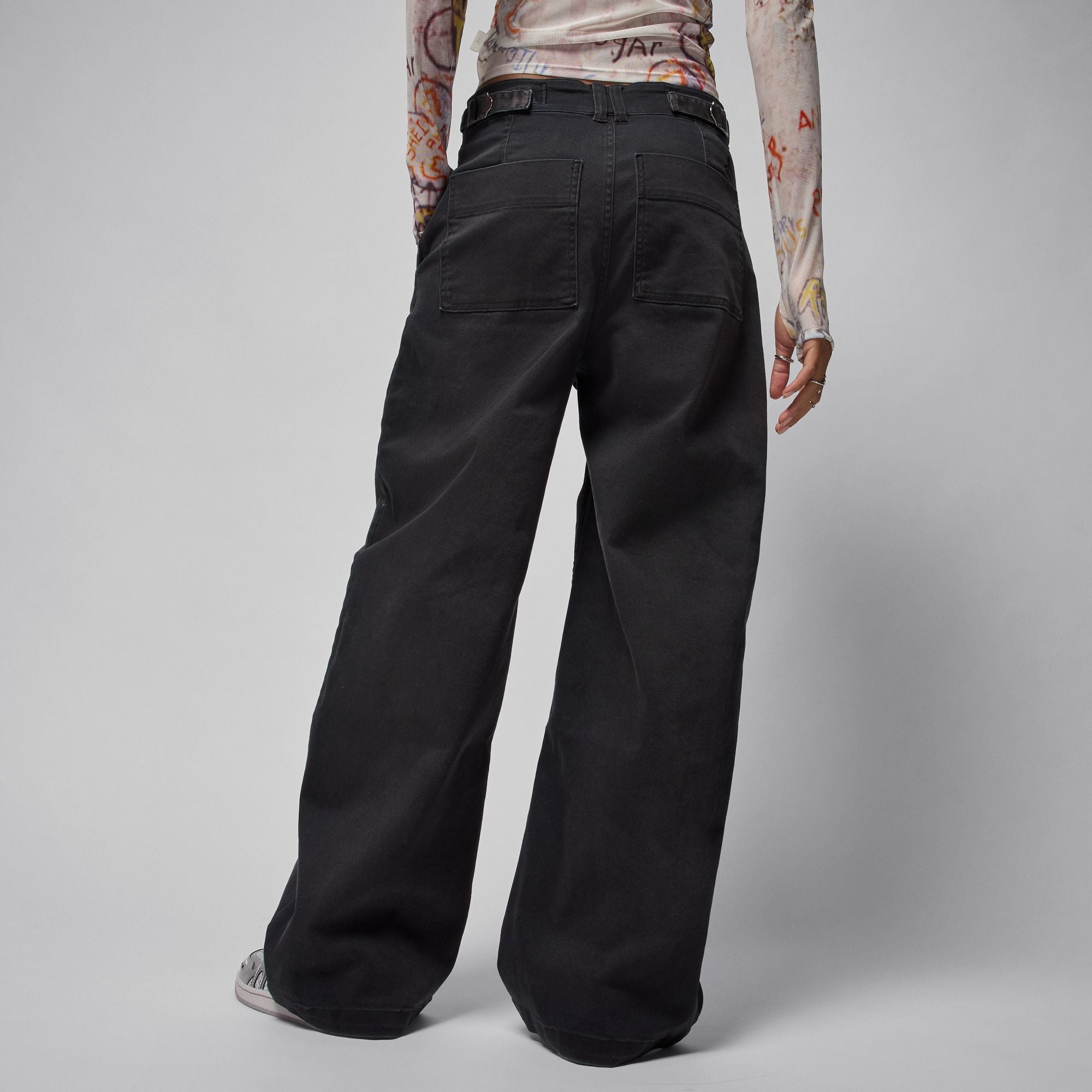 JORDAN W FLT BARREL PANT