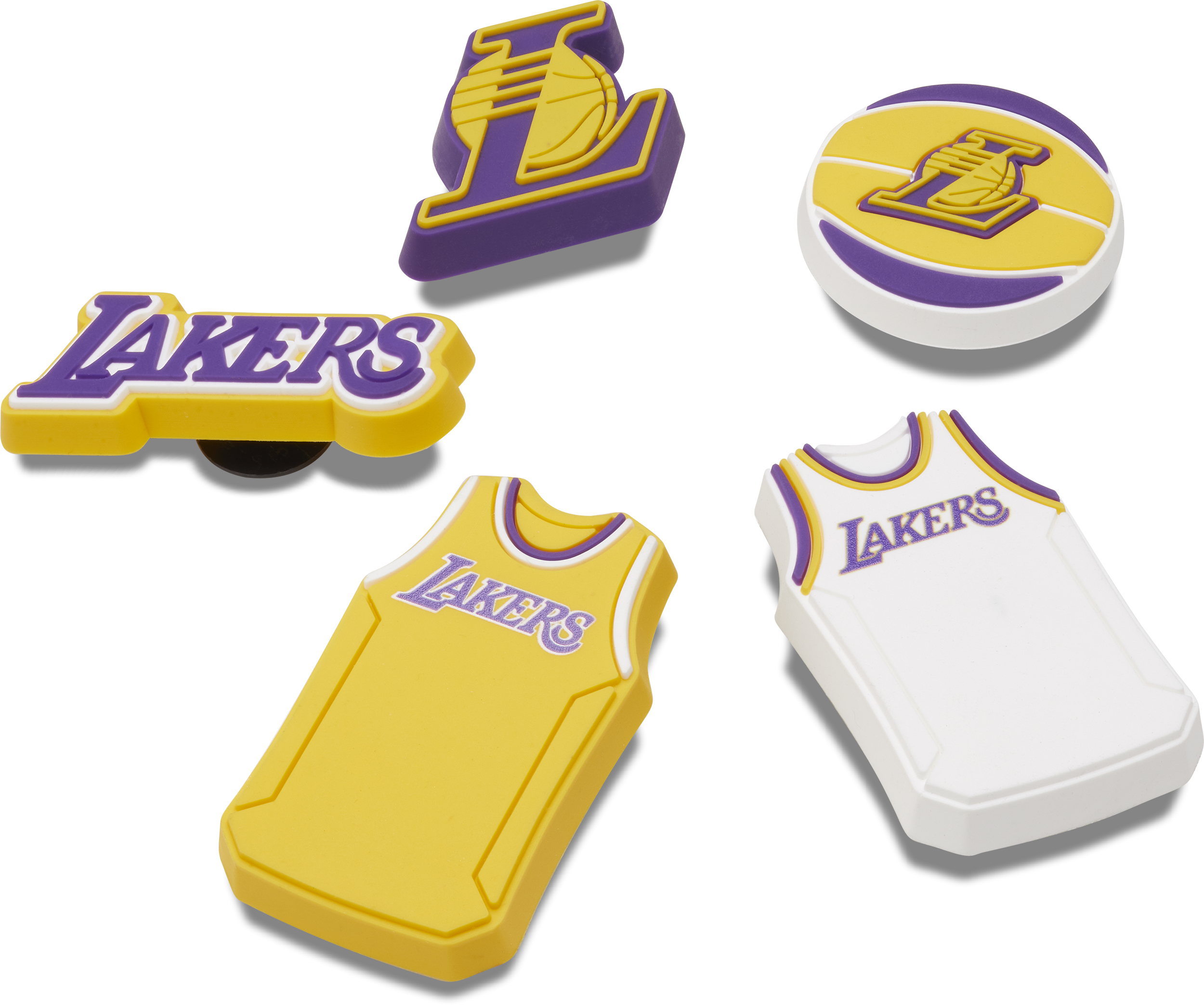 CROCS NBA LOS ANGELES LAKERS 5PCK