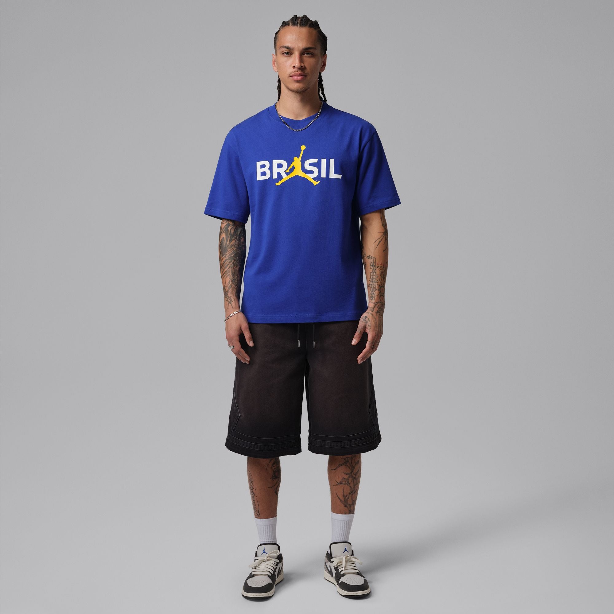 JORDAN MENS BRAZIL WORLD CUP TEE