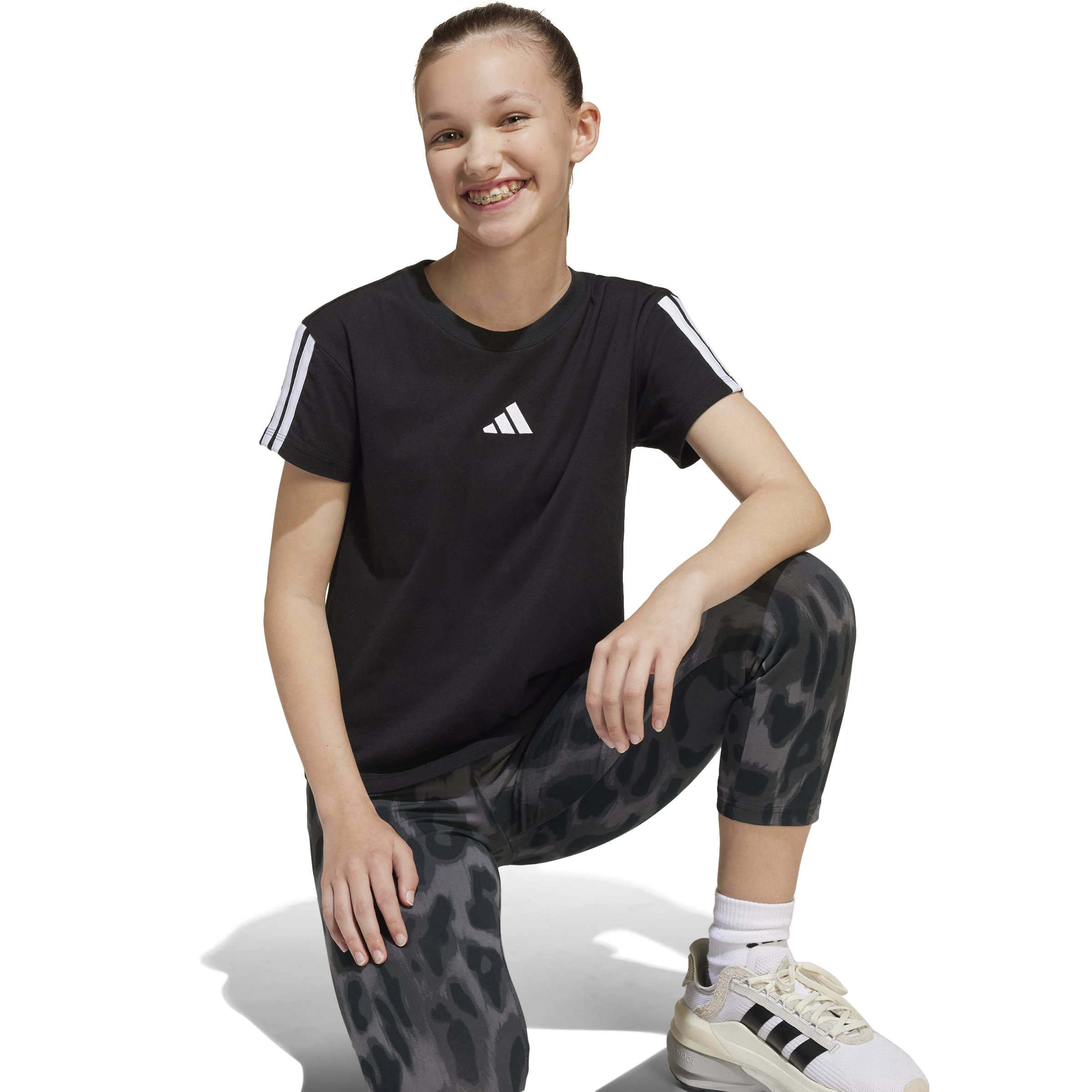 ADIDAS JG 3S TEE 160