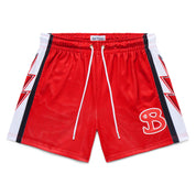 BUCKETSQUAD CLUTCH CRIMSON SHORTS - YOUTH