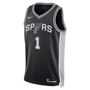 NIKE SAN ANTONIO SPURS ICON SWINGMAN JERSEY - VICTOR WEMBANYAMA